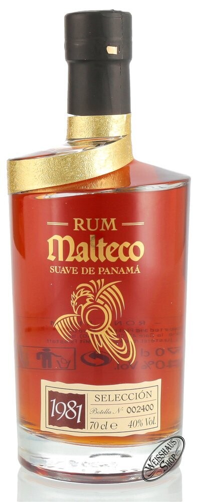 Malteco Rum Vintage 1981 - 40% Malteco Rum Vintage 1981 - 40%