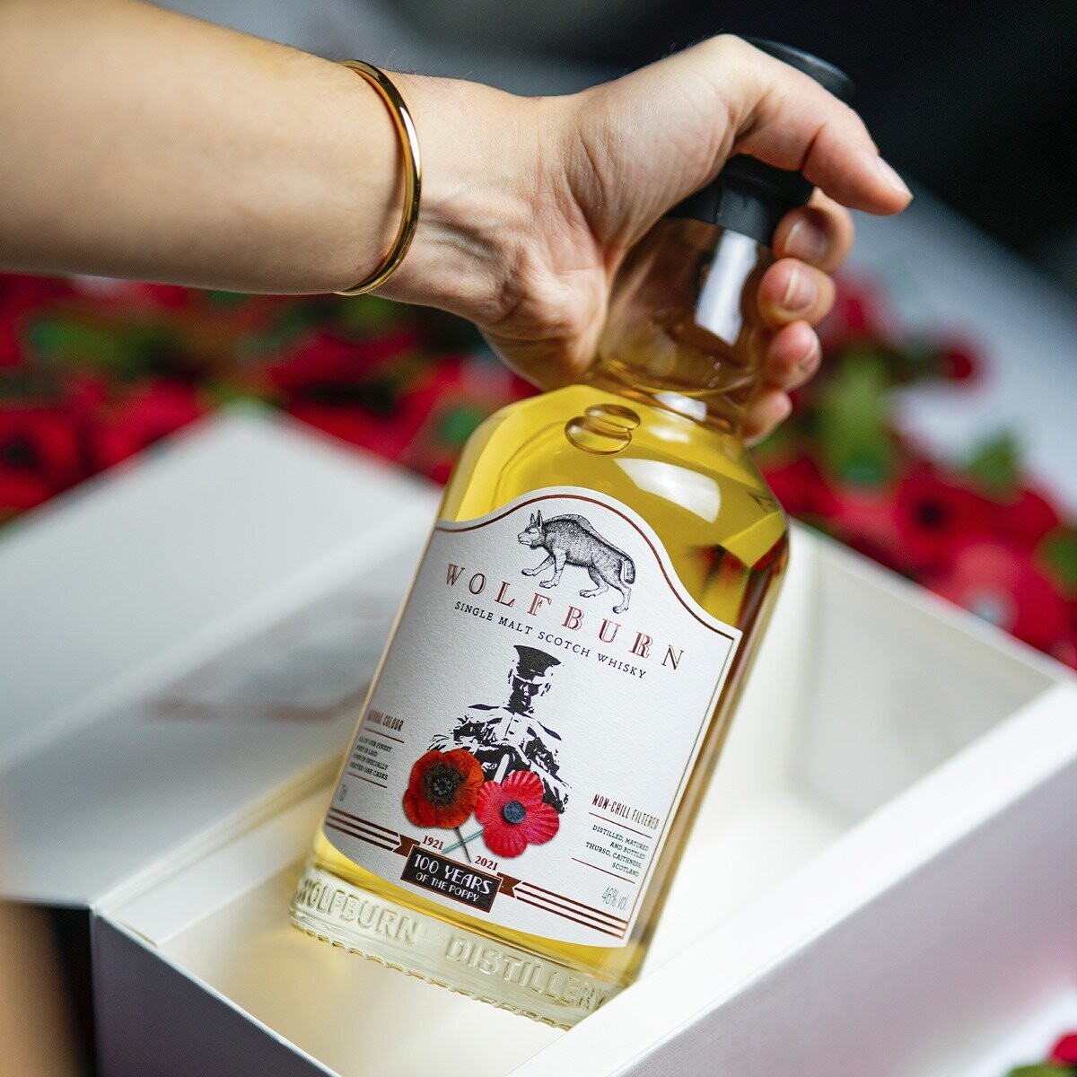 Wolfburn 100 Years Of The Poppy - 46% Wolfburn 100 Years Of The Poppy - 46%