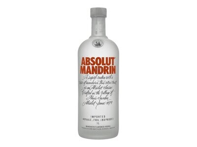 Absolut Mandrin vodka - liter