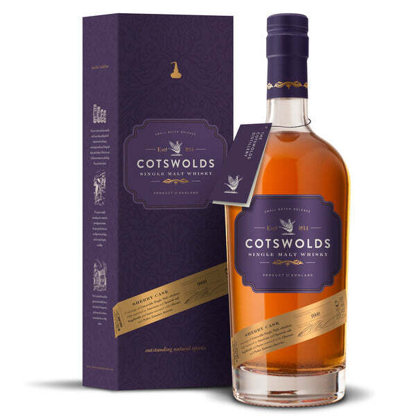 Cotswolds Sherry Cask Single Malt - 57.4%