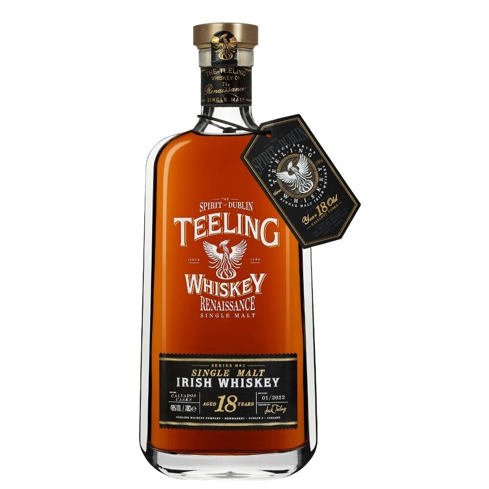 Teeling Renaissance - 18 years - Bourbon en Calvados cask - Series No. 5 Teeling Renaissance - 18 years - Bourbon en Calvados cask - Series No. 5