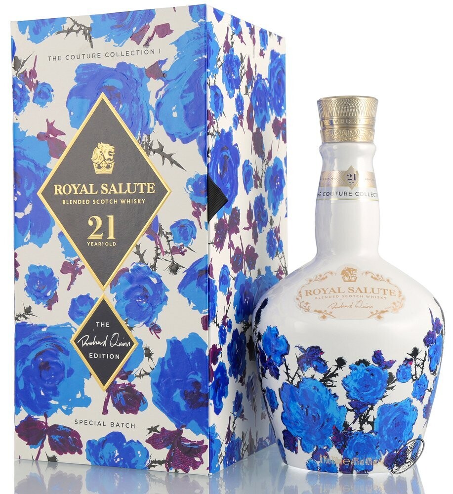 Chivas Regal Royal Salute - Richard Quinn Edition - White - Max. 1 per klant.