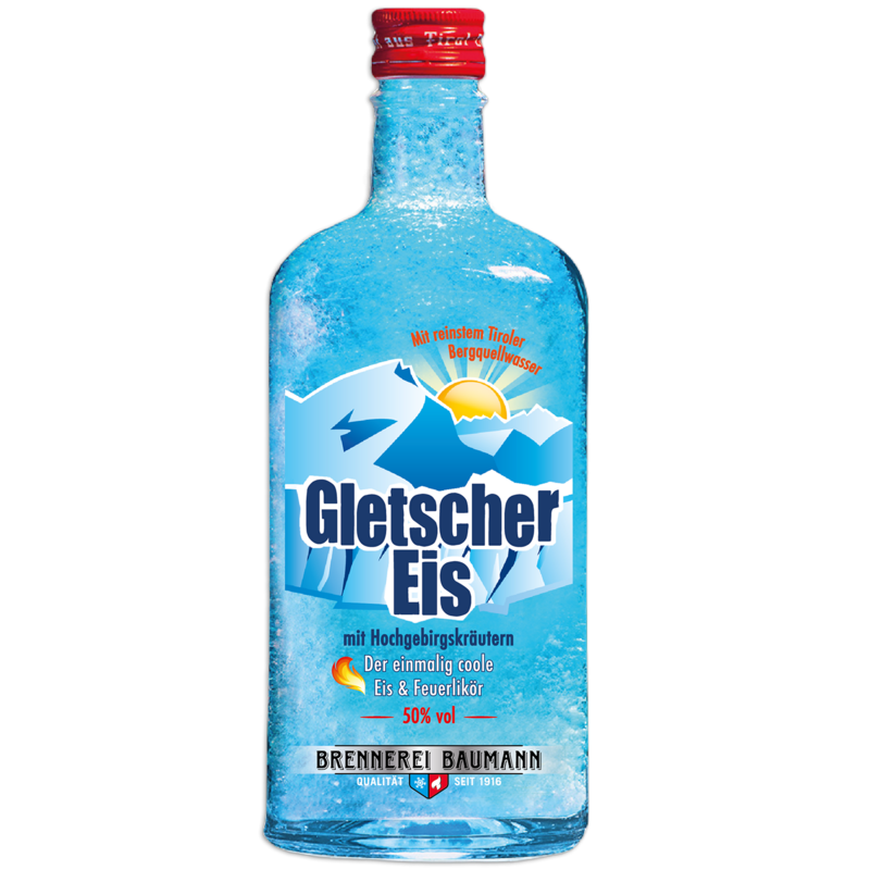 Gletscher Eis & Feuer likeur - 50%