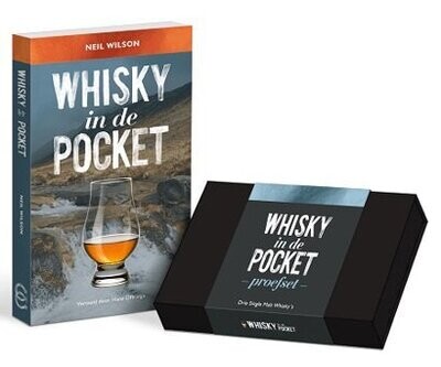 Whisky in de Pocket - set met boek en 3 whisky's