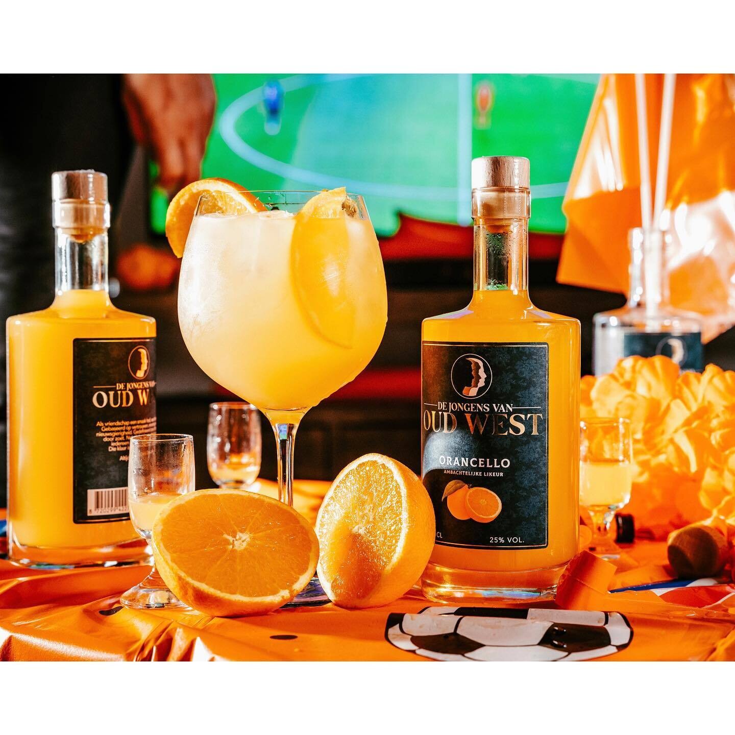 Orancello - sinaasappel likeur - Jongens van Oud West Orancello - sinaasappel likeur - Jongens van Oud West