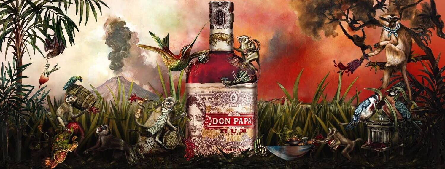 Don Papa Rum - 7 years - 40% Don Papa Rum - 7 years - 40%