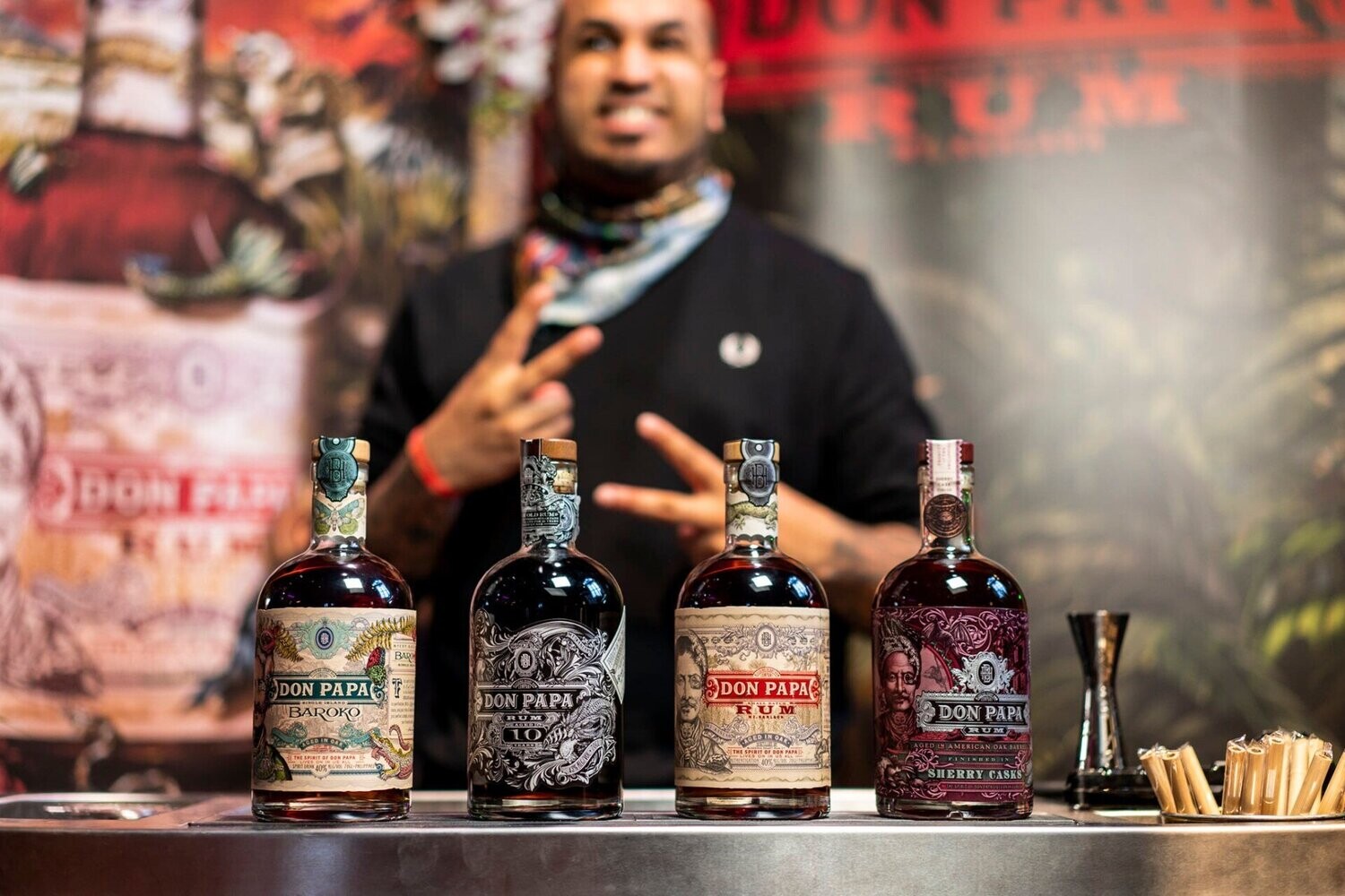 Don Papa Baroko Rum - 40% Don Papa Baroko Rum - 40%