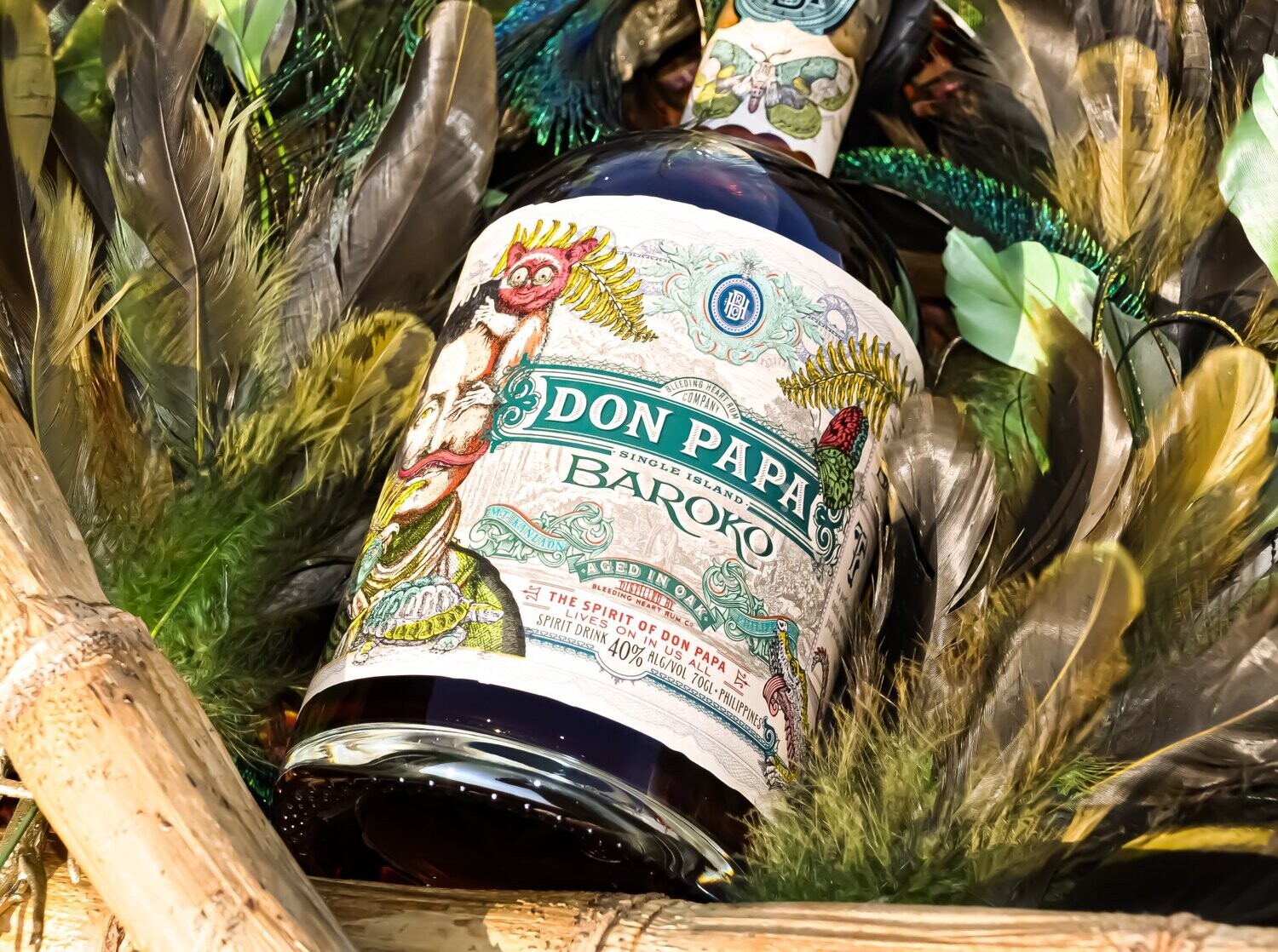 Don Papa Baroko Rum - 40% Don Papa Baroko Rum - 40%