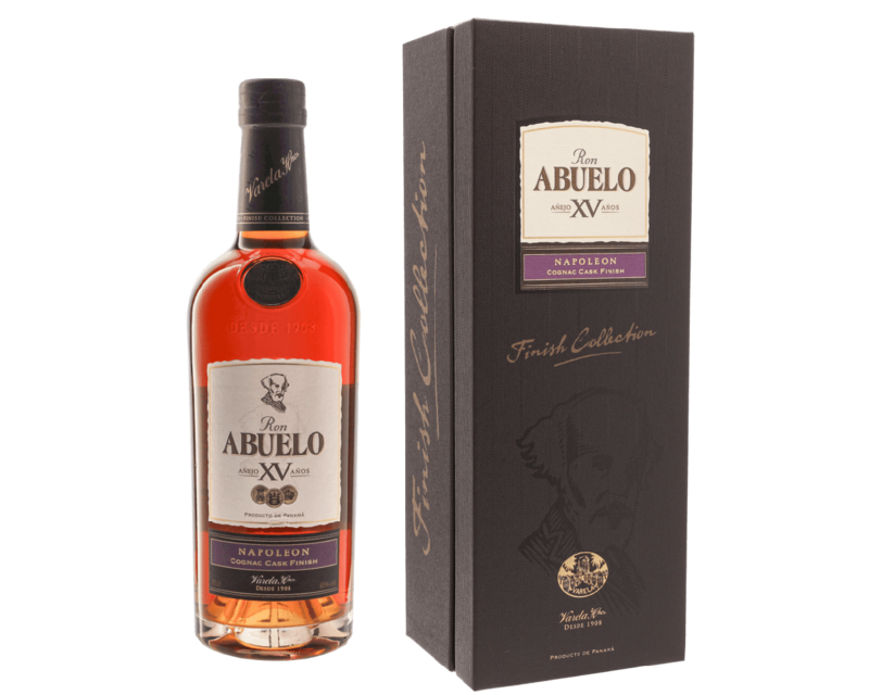 Ron Abuelo - 15 years - Napoleon Cognac Cask - 40%