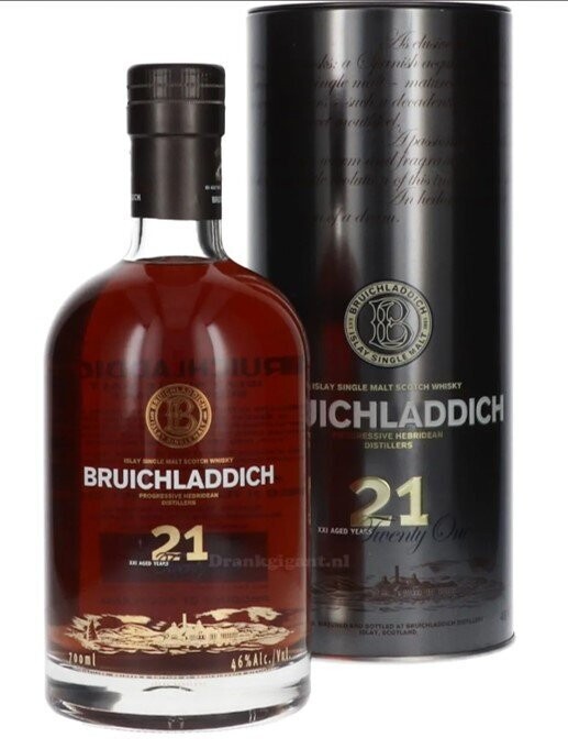 Bruichladdich 21 years - 46%