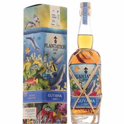 Plantation Guyana Vintage 2007 Rum - 51% - Max. 1 per klant.