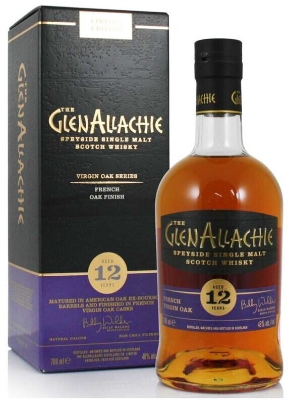 GlenAllachie 12 years - French Virgin Oak - 48%
