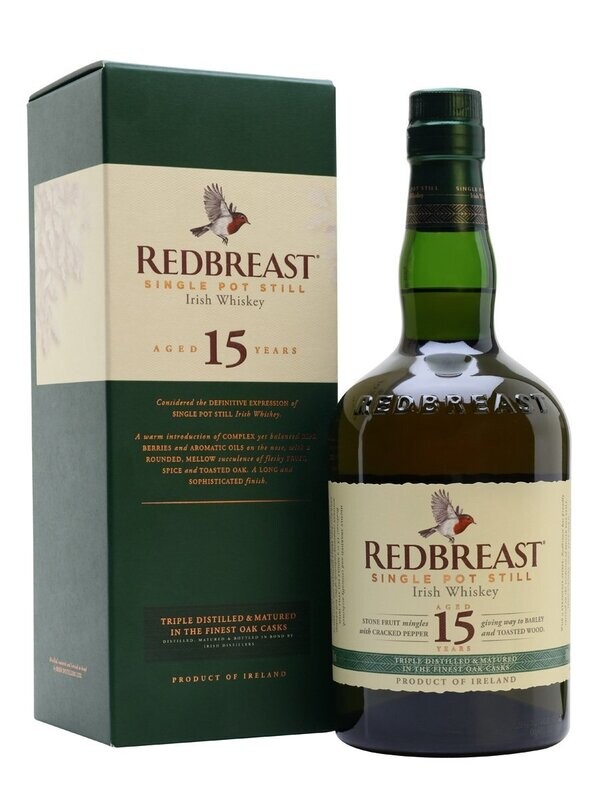 Redbreast 15 years - 46%