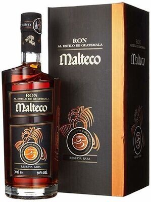 Malteco Rum 25 Años - 40%