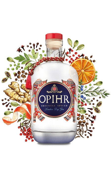 Opihr Oriental Spiced London Dry Gin - 42.5% Opihr Oriental Spiced London Dry Gin - 42.5%