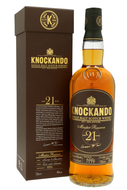 Knockando 21 years - 43%