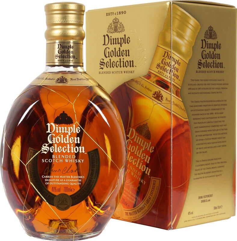 Dimple Golden Selection whisky - 40%