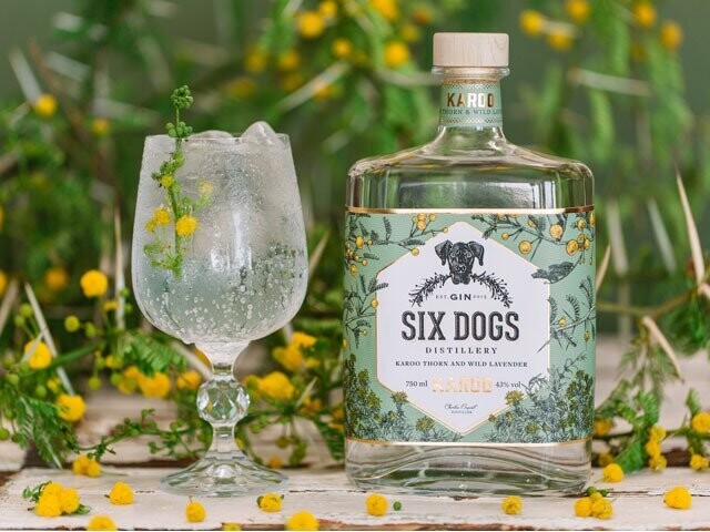 Six Dogs Karoo Gin - 43%