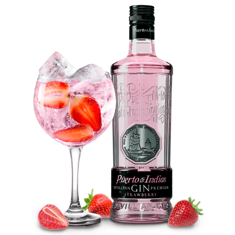 Puerto de Indias Strawberry Gin - 37.5% Puerto de Indias Strawberry Gin - 37.5%