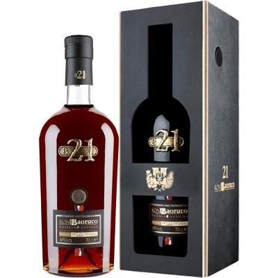 Ron Baoruco 21 years old Rum - 40%