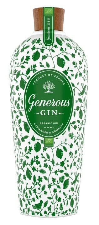 Generous Koriander & Combava Gin - Frankrijk - 44%