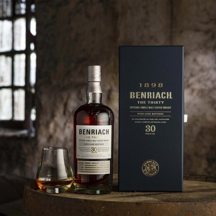 BenRiach 25 years - Four Cask Matured - 46% BenRiach 25 years - Four Cask Matured - 46%