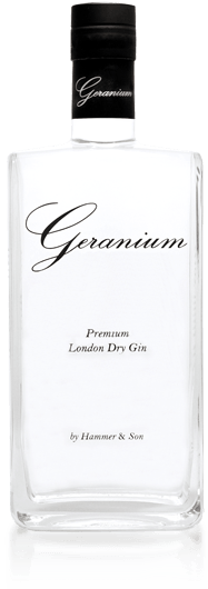 Geranium Gin by Hammer & Son Ltd. London - 44%