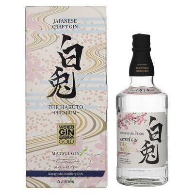 Matsui The Hakuto Gin - 47% by Kurayhoshi Dist.