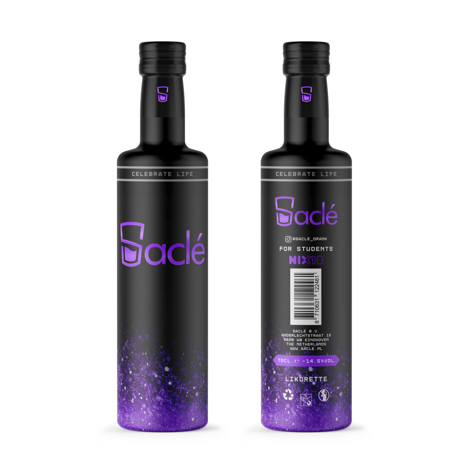 Saclé likorette - mixdrink - 14.5% Saclé likorette - mixdrink - 14.5%