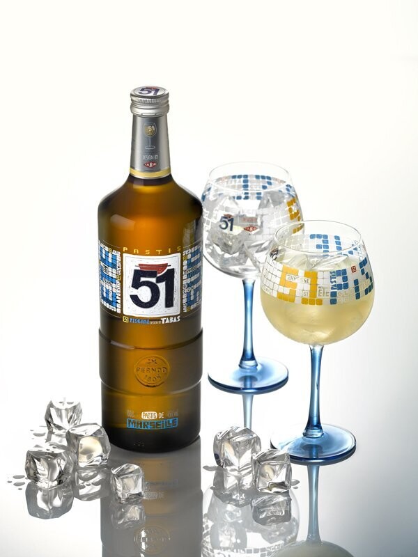 Pastis 51 - anijslikeur - 45% Pastis 51 - anijslikeur - 45%