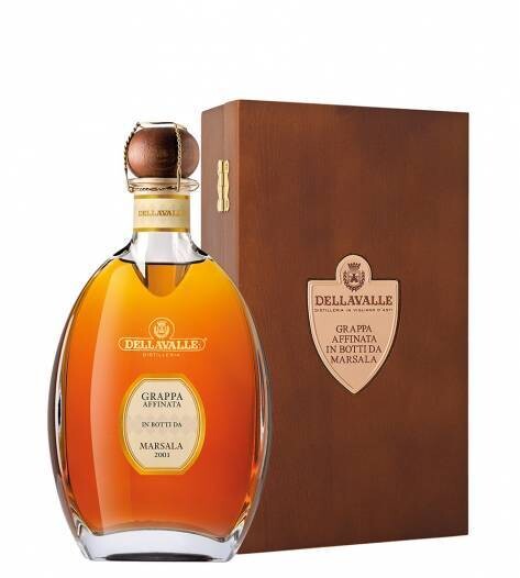 Grappa DellaValle Affinata Marsala - 42%