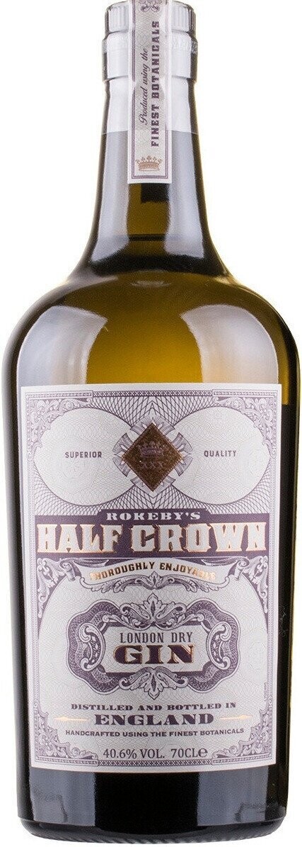 Rokeby's Half Crown London Dry Gin - 40,6%