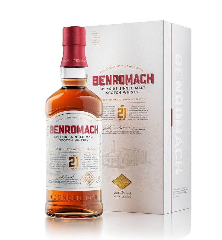 Benromach 21 years - 43%