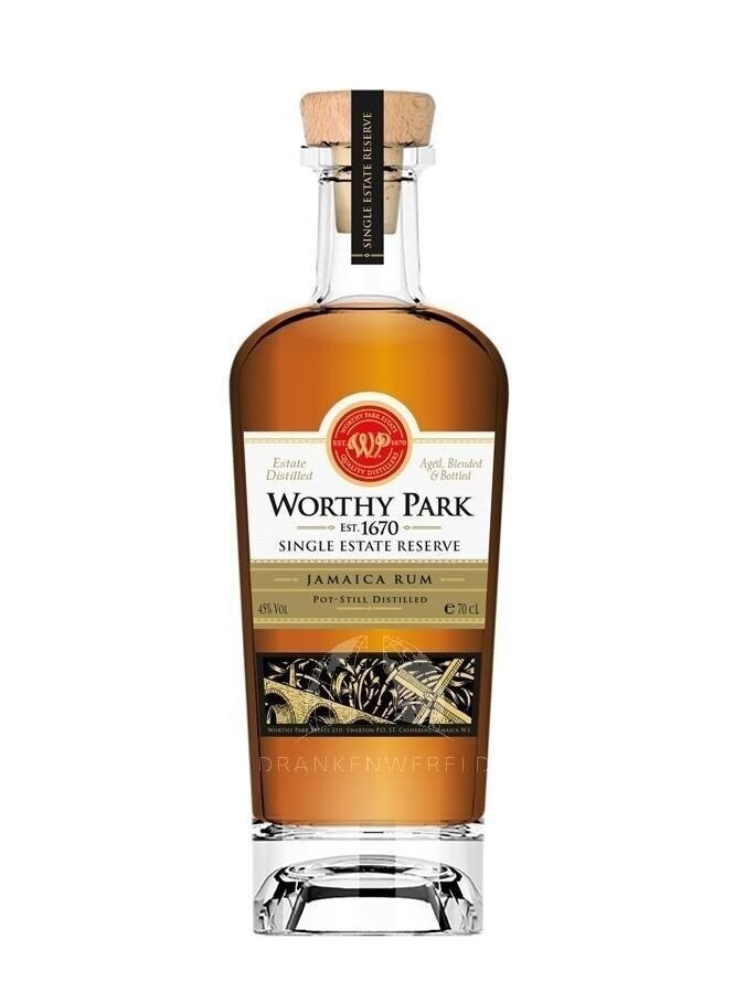 Worthy Park Single Estate Reserve Rum - 45% Worthy Park Single Estate Reserve Rum - 45%