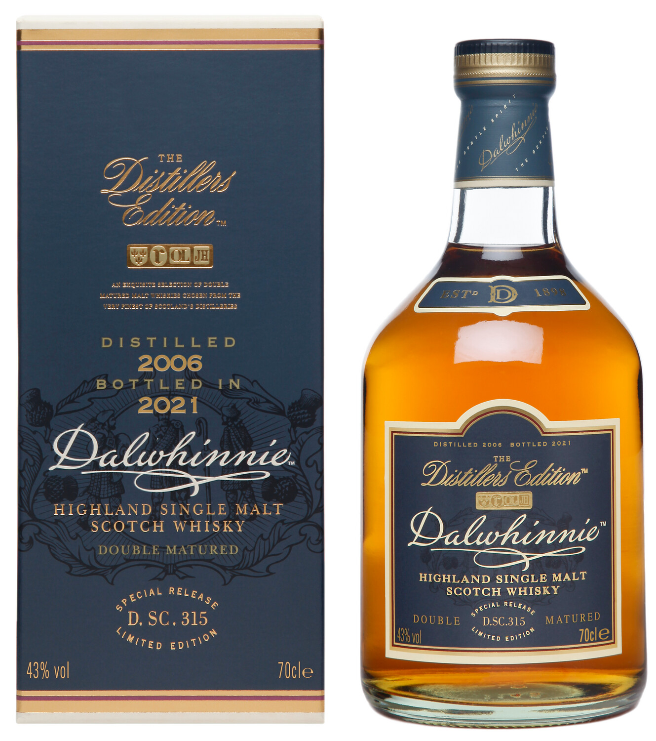 Dalwhinnie Distillers Edition 15 years - 2006/2021 - 43%