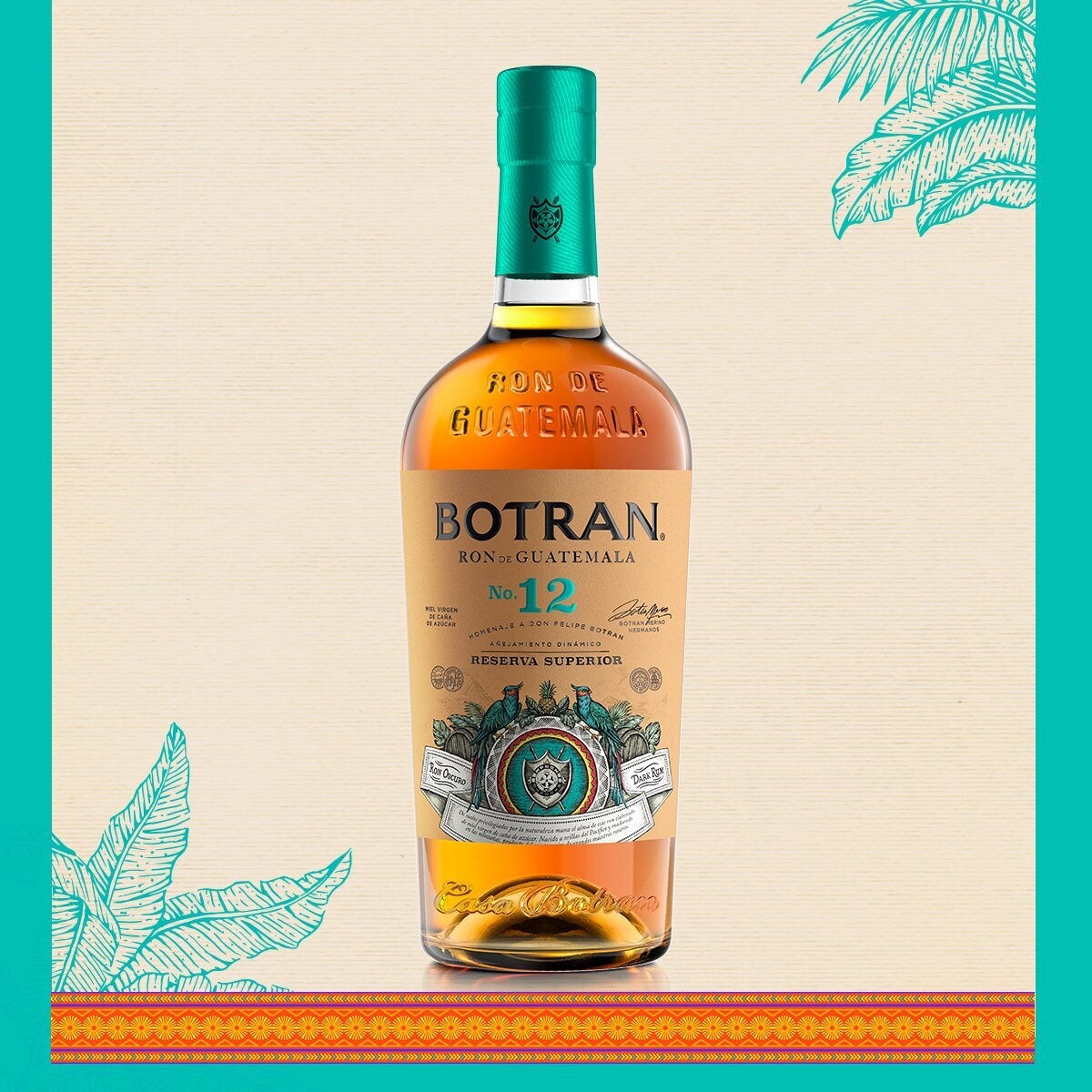 Botran 15 years old Reserva rum - 40% Botran 15 years old Reserva rum - 40%