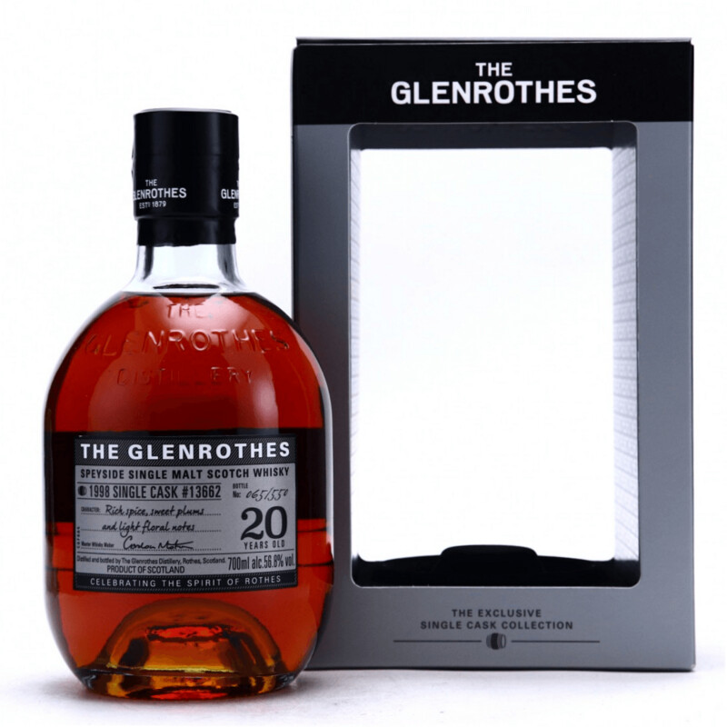 Glenrothes 20 years - limited edition - 1998 - 56.8% -