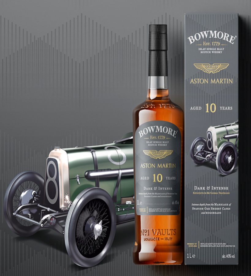 Bowmore Aston Martin 10 years - Limited Edition No. 4 - 40% Bowmore Aston Martin 10 years - Limited Edition No. 4 - 40%