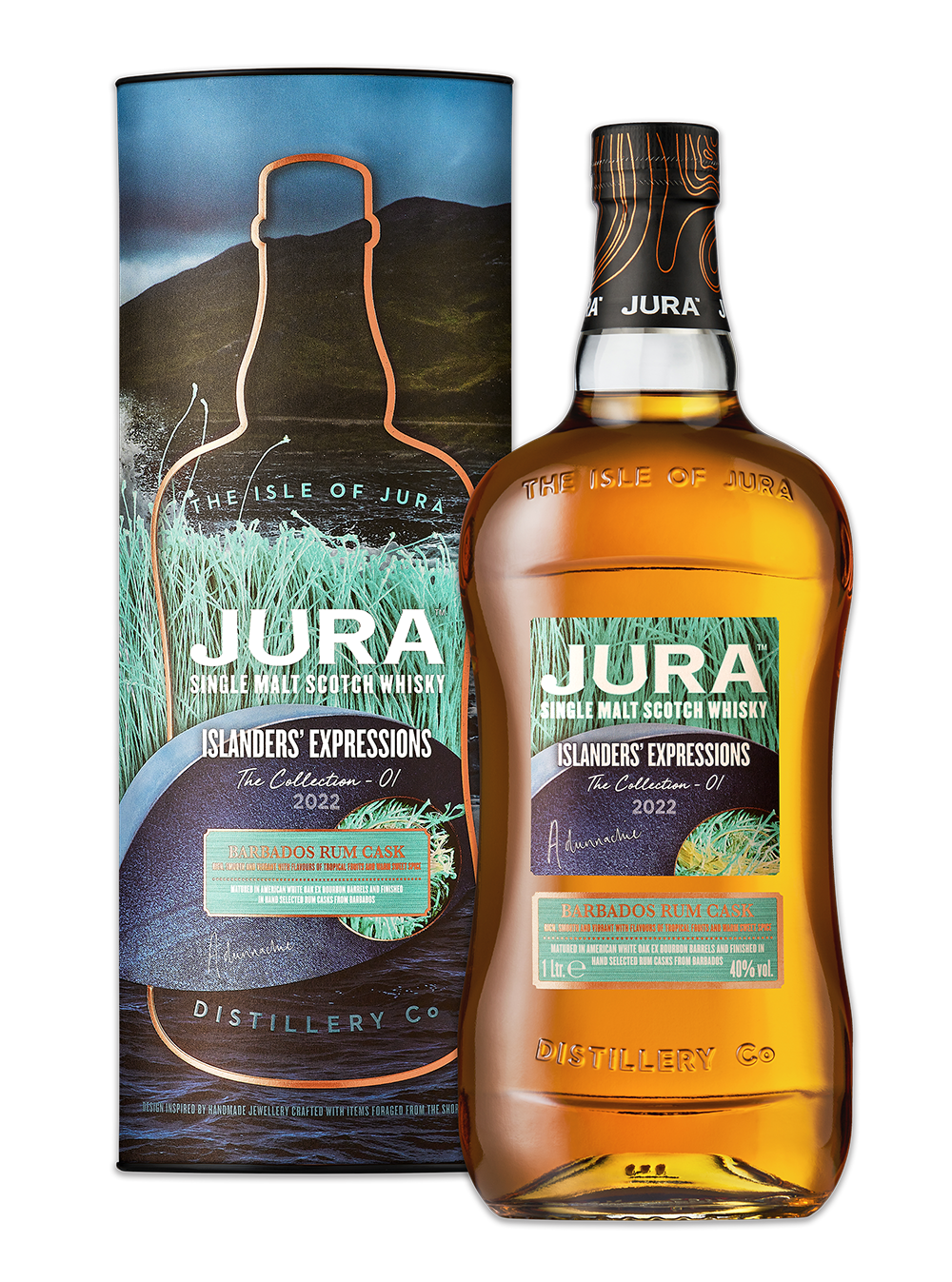 Jura Islanders Expression - Barbados Rum No. 1 - 40%