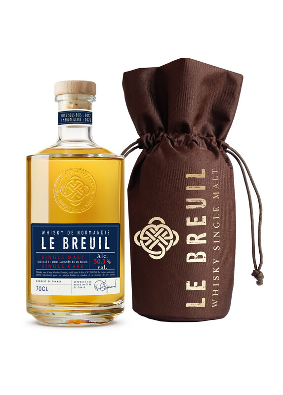Le Breuil Whisky 5 years - Single Cask - 50.3%