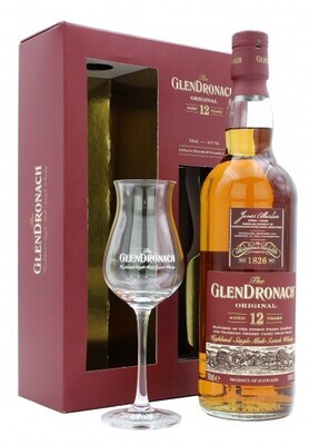 Glendronach 12 years - 46% - with glass