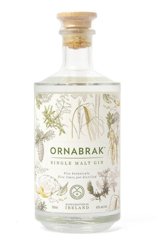 Ornabrak Single Malt Gin - 43%