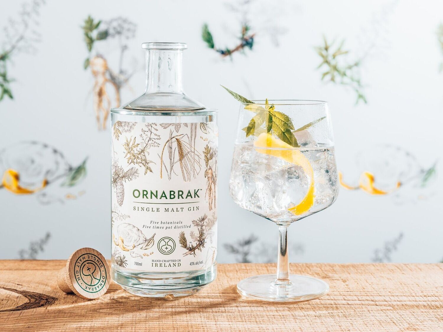 Ornabrak Single Malt Gin - 43% Ornabrak Single Malt Gin - 43%