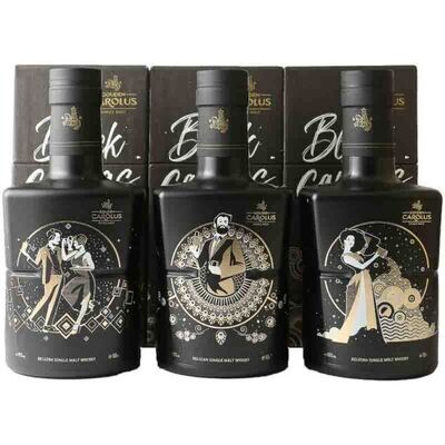 Molenberg / Gouden Carolus - Black Canvas complete serie - limited edition - 46% - Max. 2 per klant.
