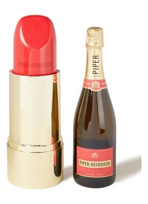 Piper Heidsieck Cuvée Brut Champagne - Lipstick present