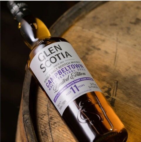 Glen Scotia - Festival Edition 2023 - Lightly Peated - White Port Cask - 54.7% - Maximaal 1 per klant! Glen Scotia - Festival Edition 2023 - Lightly Peated - White Port Cask - 54.7% - Maximaal 1 per klant!