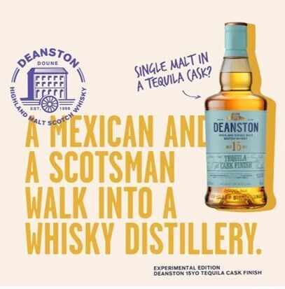 Deanston Tequila Cask - 15 years - 52.5% - limited edition Deanston Tequila Cask - 15 years - 52.5% - limited edition