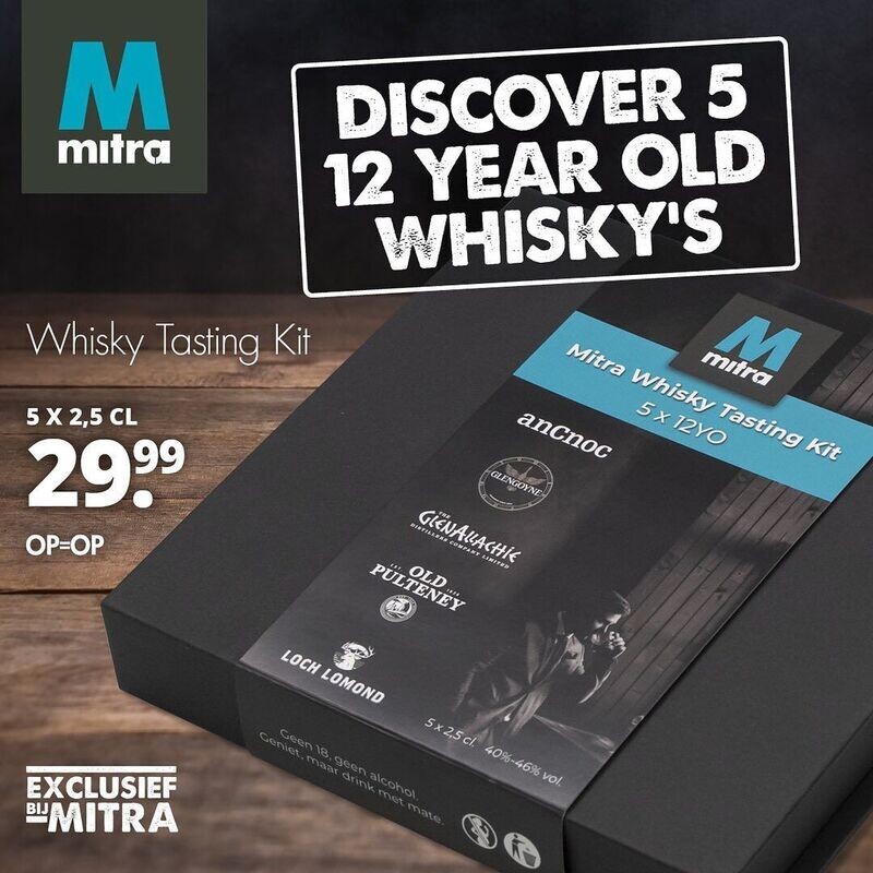 Whisky Xperience Box 12 yrs Malt Whisky