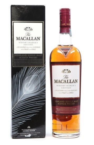 The  Macallan Whisky Makers Edition - 42.8% - Pillar edition - Max. 1 per klant.