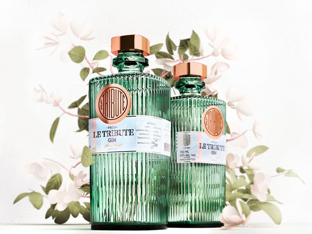 Le Tribute gin - 43% Le Tribute gin - 43%